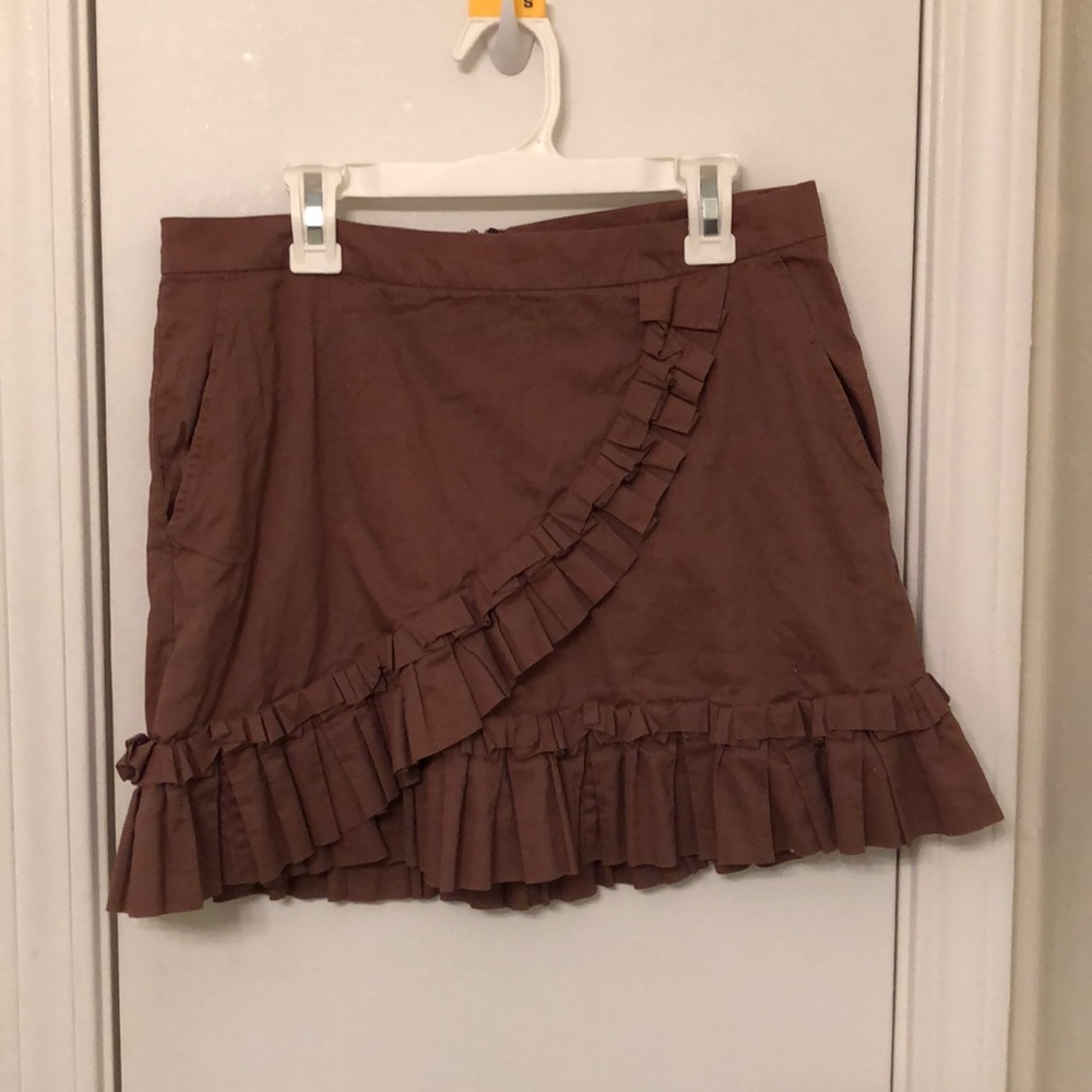 BCBG brown skirt